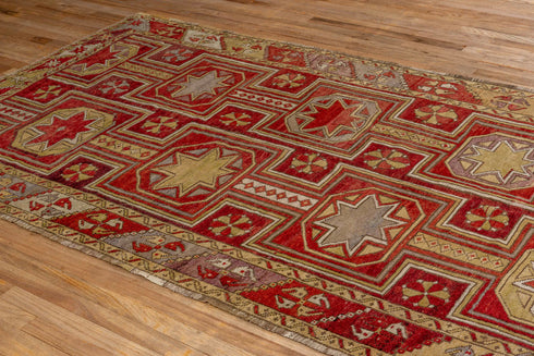 Vintage Oushak Area Rug (4' x 9')